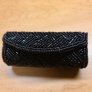 Beaded lipstick case